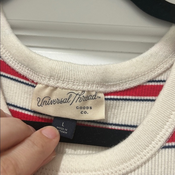 Universal Thread Red and White Striped dress - Picture 3 of 5